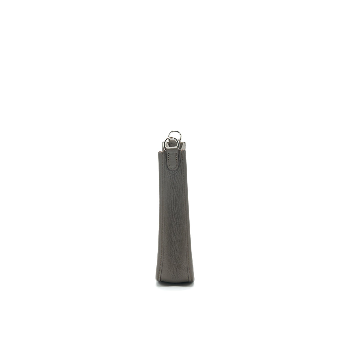 Hermes Mini Evelyne Gris Etain SHW in Square