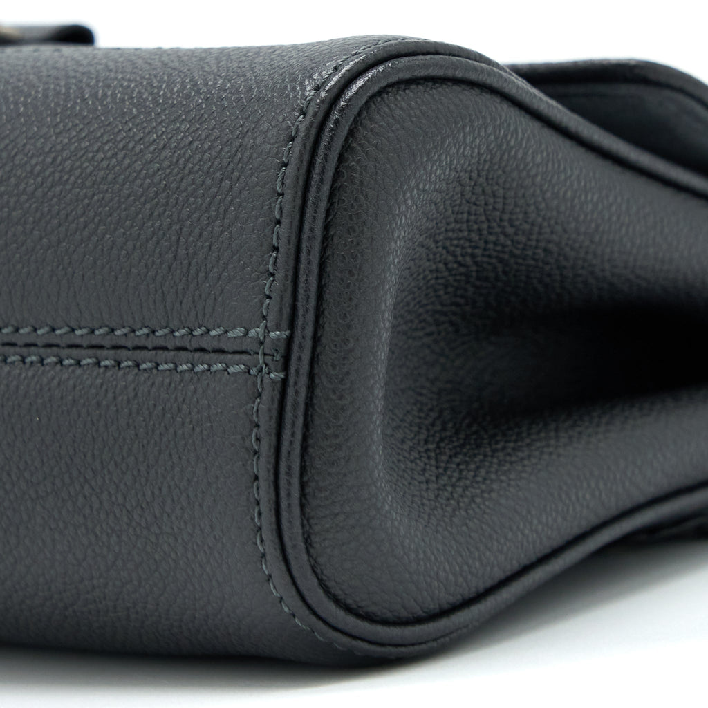 LOUIS VUITTON SAINT GERMAINE CROSSBODY BAG MONOGRAM EMPREINTE BLACK BRUSHED SHW