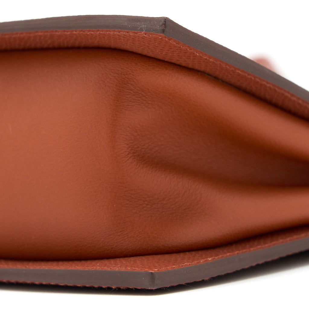 Hermes Sacabar 24 Bag Epsom / Swift Siennne / Cuivre SHW