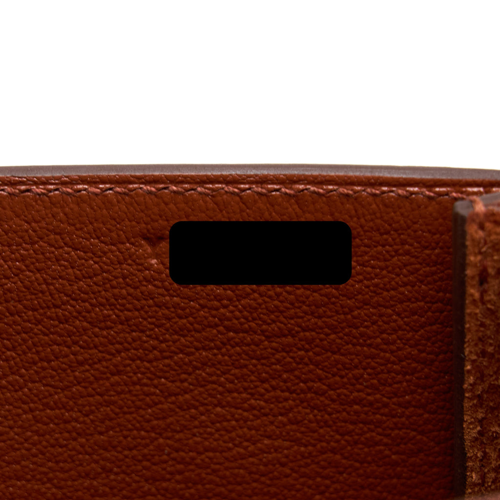 Hermes Sacabar 24 Bag Epsom / Swift Siennne / Cuivre SHW