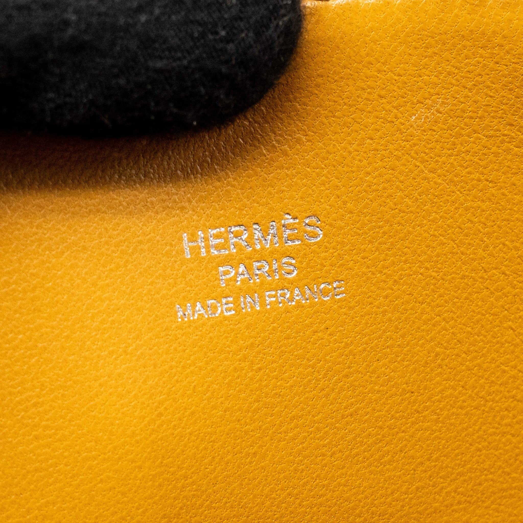 HERMES MINI BOLIDE EVERCOLOR MAUVE PALE/ CARAMEL SHW