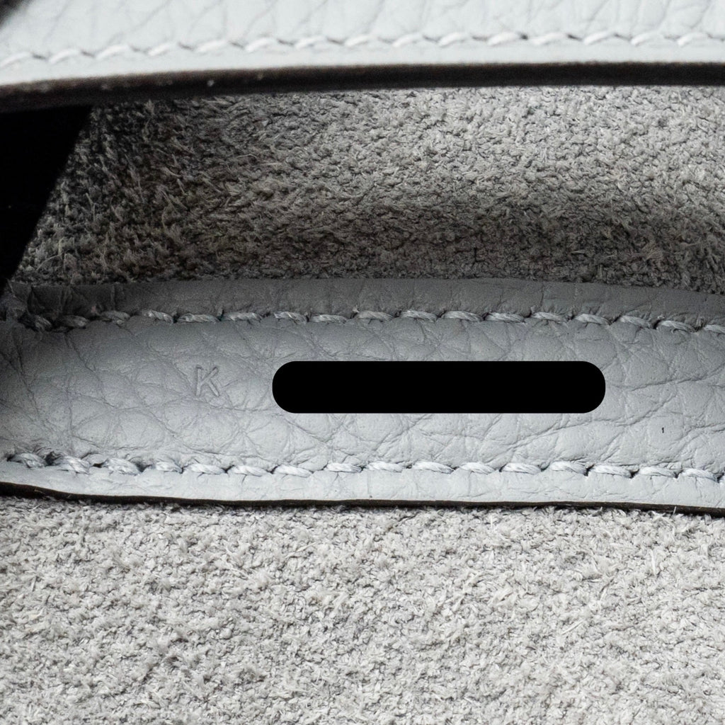 HERMES PICOTIN 18 LOCK BAG CLEMENCE GRIS PANTIN LGHW
