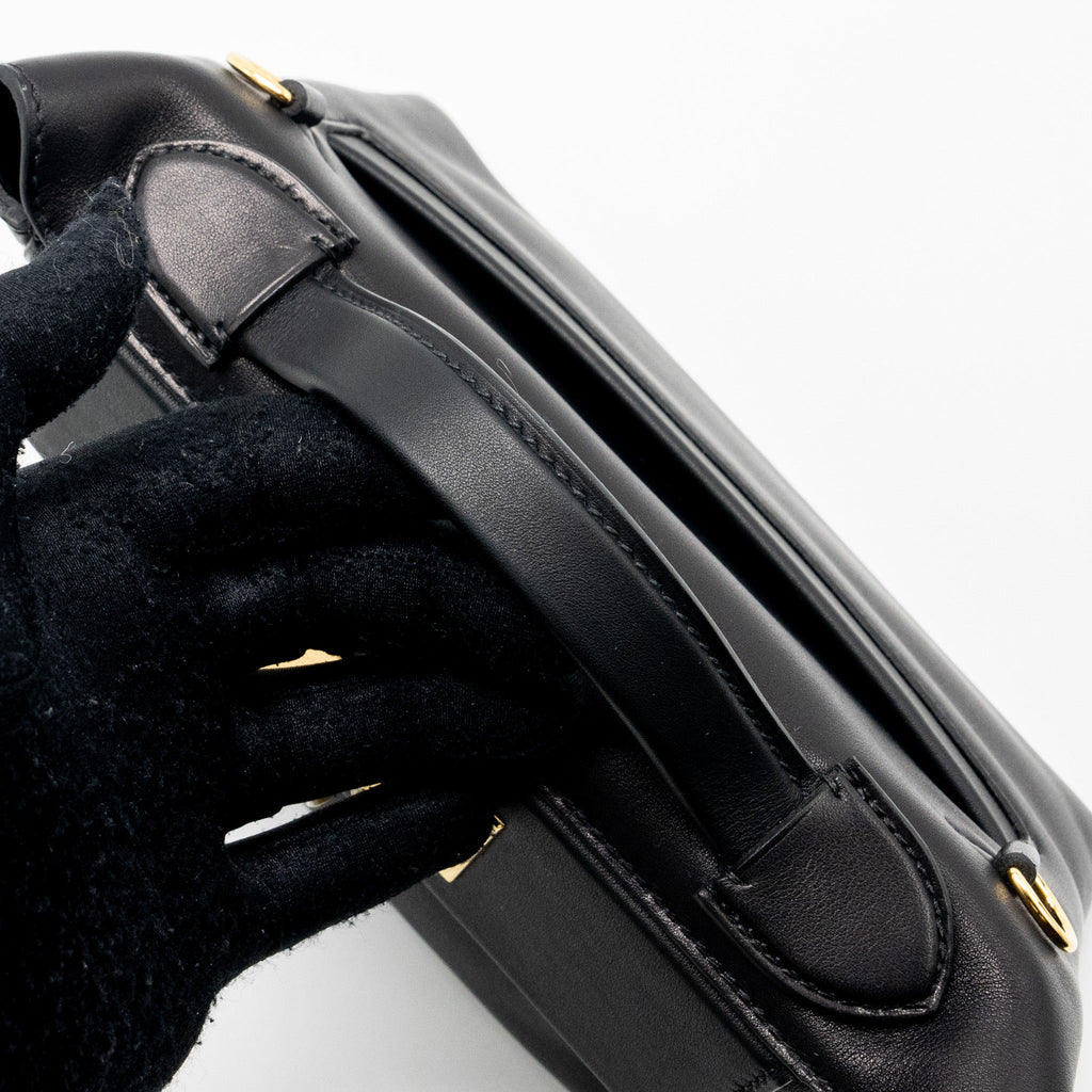 HERMES MINI 24/24 2424 - 21 BAG VOLUPTO/SWIFT BLACK GHW