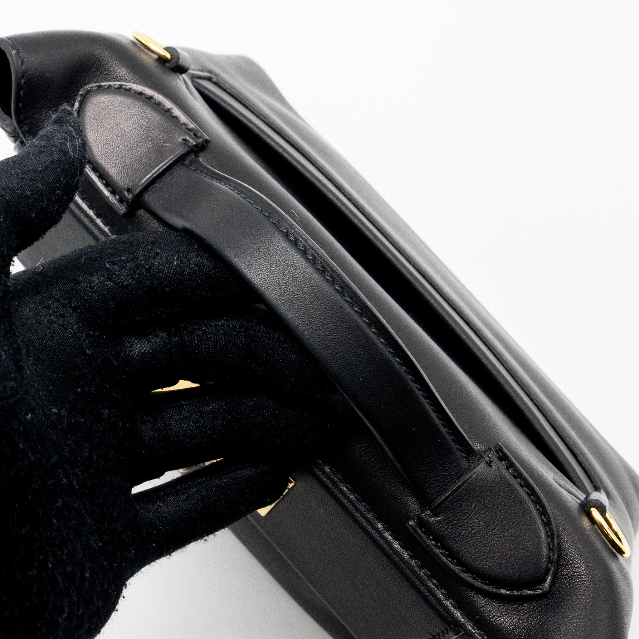 HERMES MINI 24/24 2424 - 21 BAG VOLUPTO/SWIFT BLACK GHW