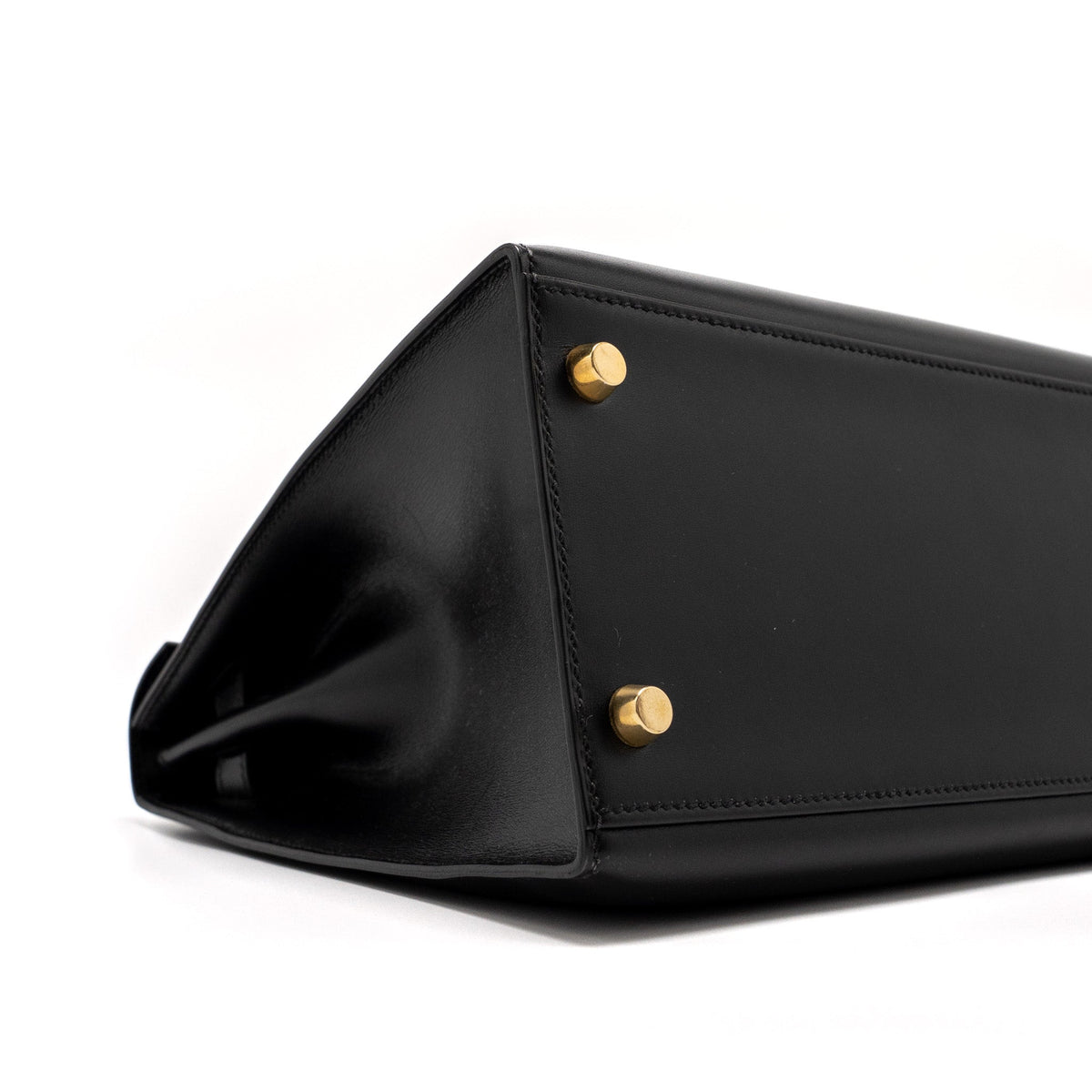 Hermes Kelly 32 Box Black GHW