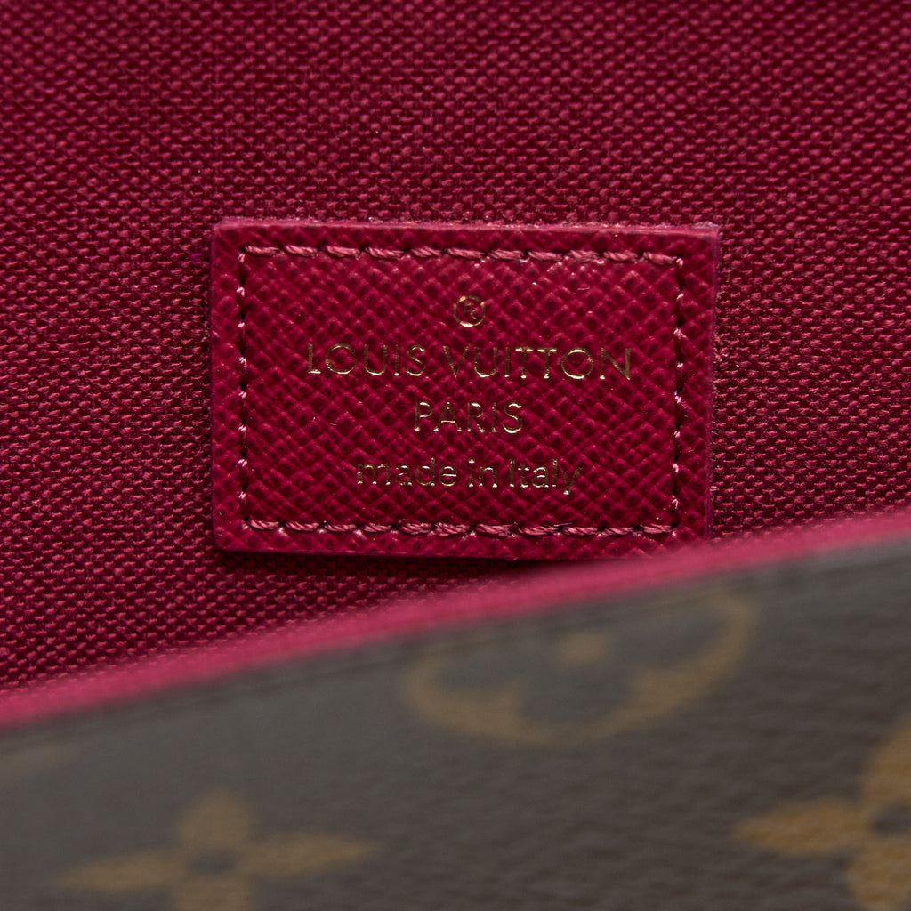 LOUIS VUITTON FELICIE POCHETTE MONOGRAM CANVAS GHW