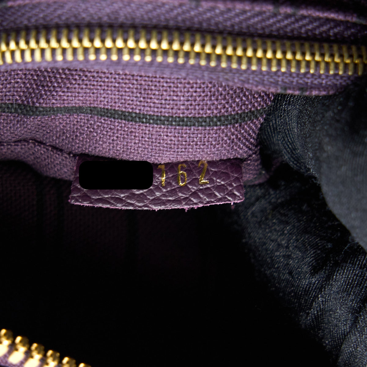 LOUIS VUITTON PETILLANCE TOTE BAG MONOGRAM EMPREINTE DARK PURPLE GHW