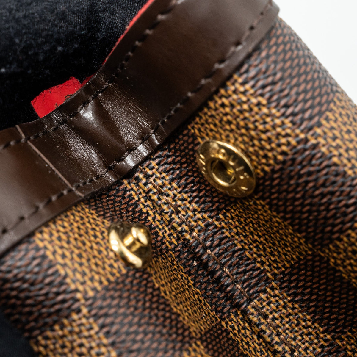 LOUIS VUITTON HAMPSTEAD TOTE BAG DAMIER EBENE GHW