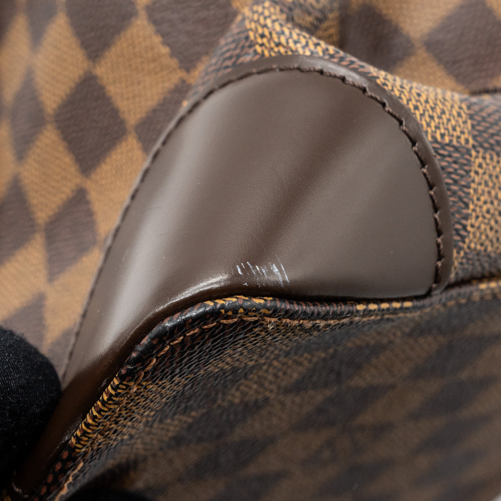 LOUIS VUITTON HAMPSTEAD TOTE BAG DAMIER EBENE GHW