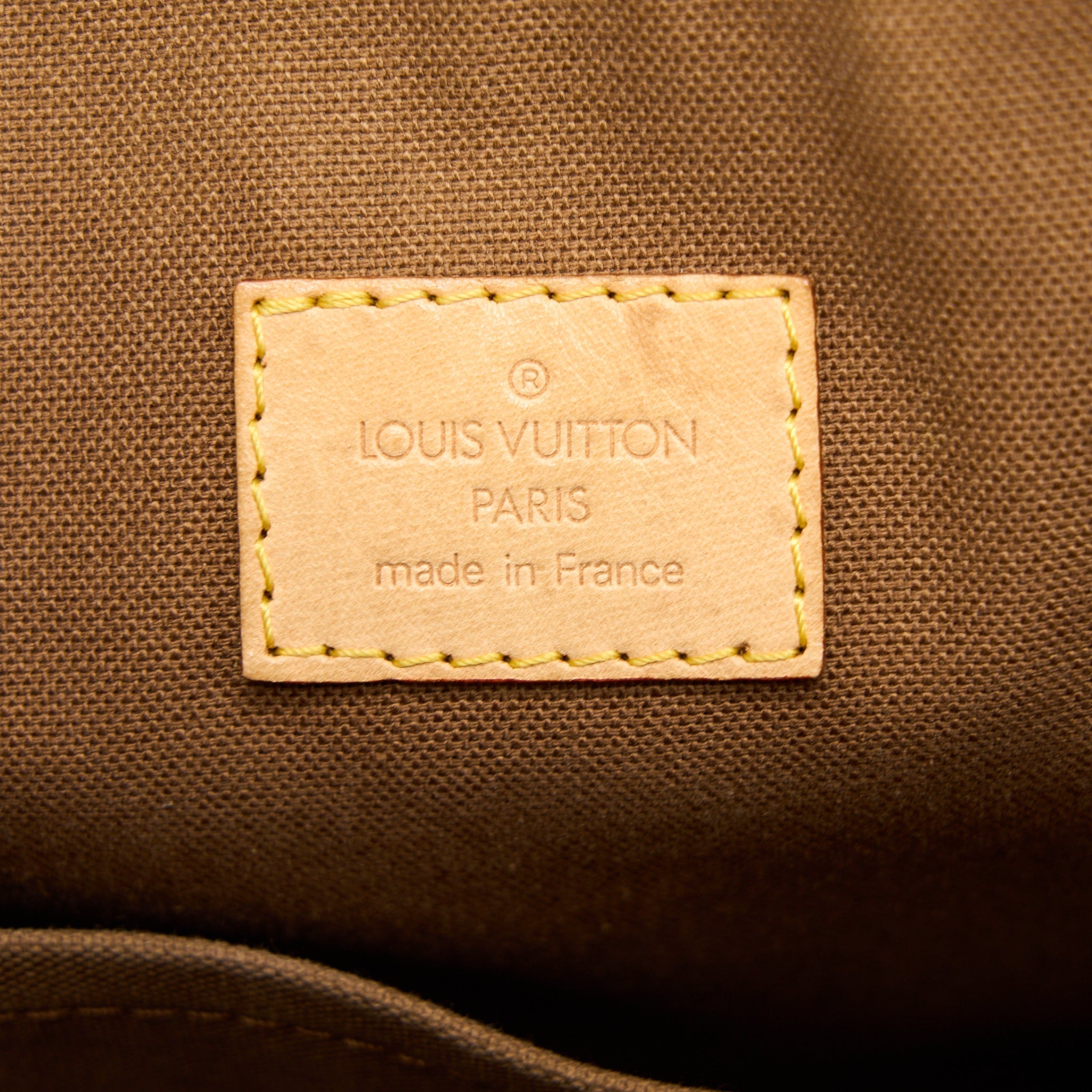 LOUIS VUITTON TOTE BAG MONOGRAM CANVAS TOTE BAG GHW