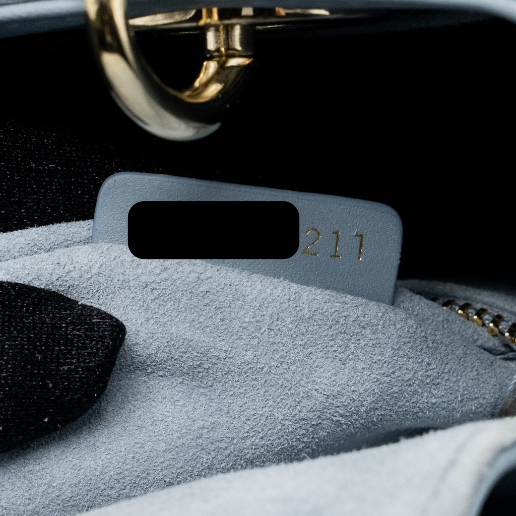 DIOR MY ABC SMALL LADY DIOR LAMBSKIN LIGHT BLUE LGHW