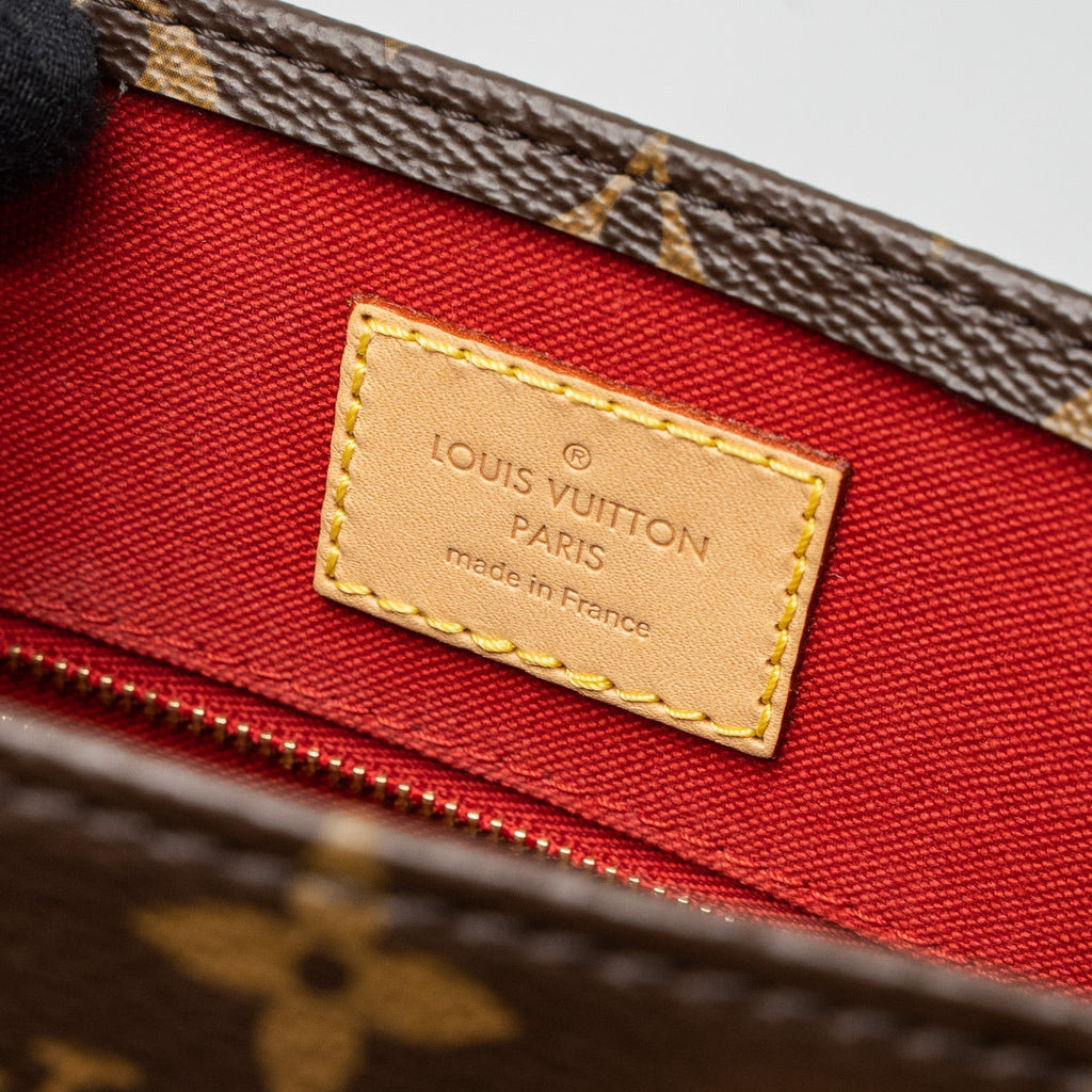 LOUIS VUITTON SAC PLAT BB MONOGRAM CANVAS GHW (NEW VERSION)
