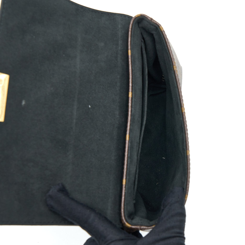 LOUIS VUITTON LOCKY BB MONOGRAM CANVAS/LEATHER BLACK GHW