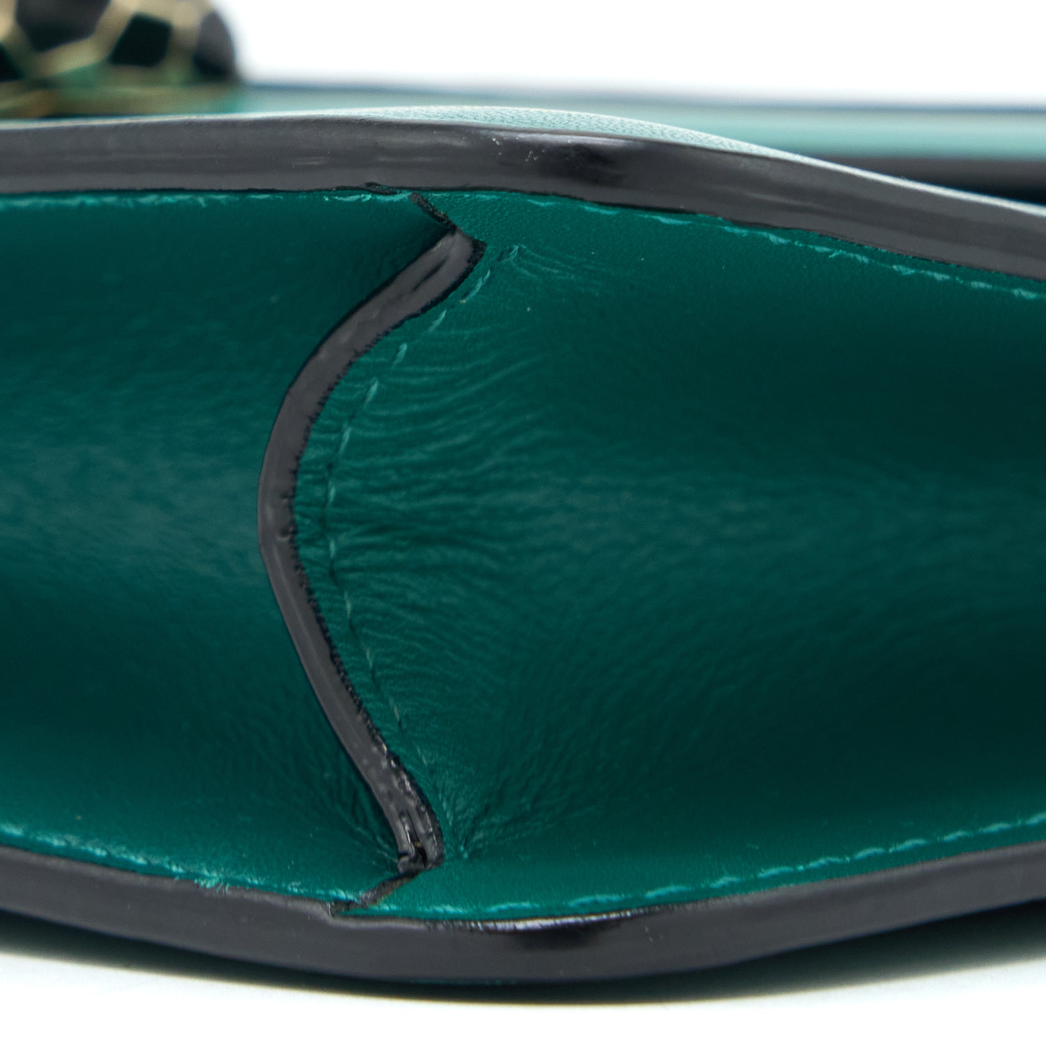 BVLGARI SERPENTI FOREVER CROSSBODY BAG CALFSKIN GREEN LGHW