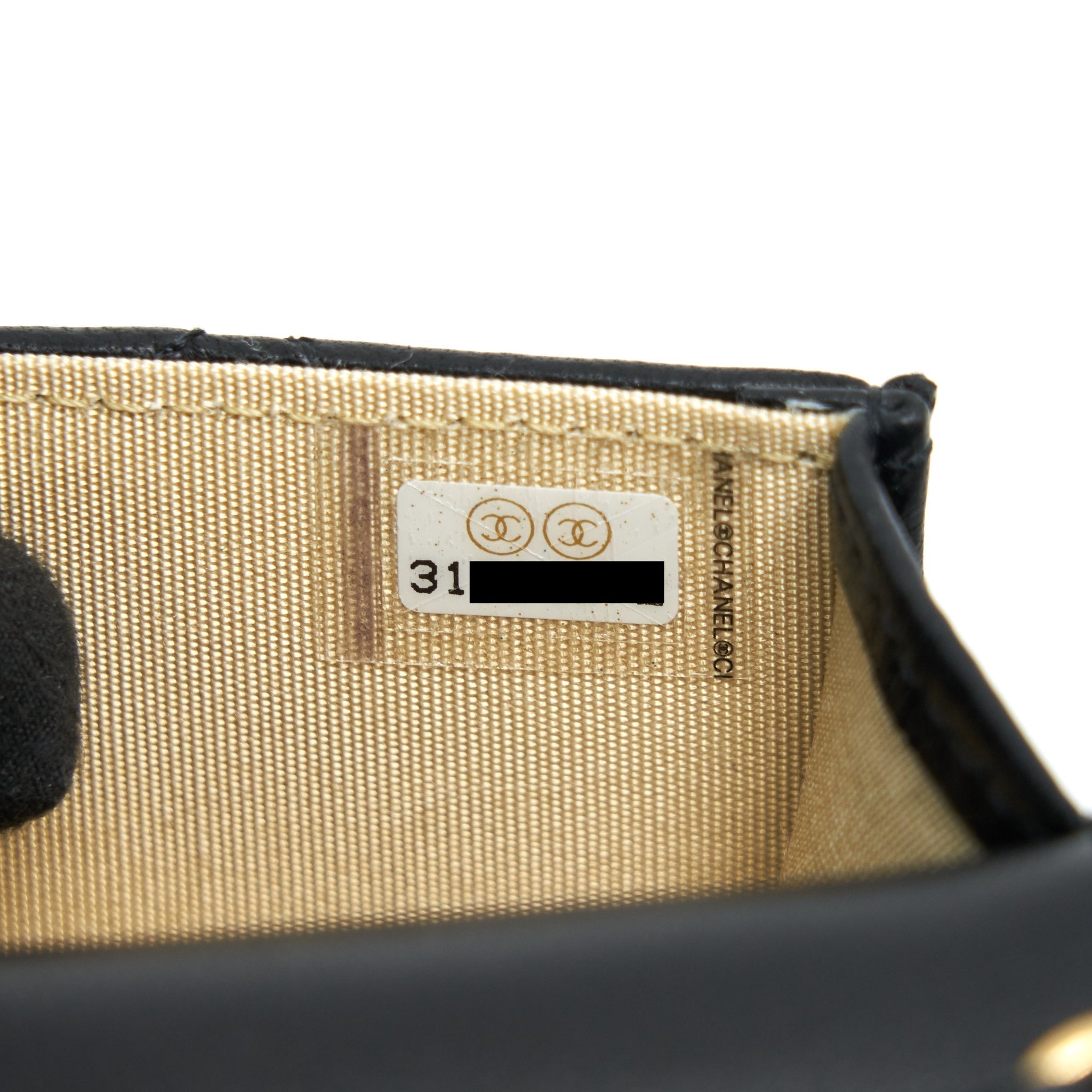 CHANEL PEARL CRUSH BELT BAG BLACK GHW
