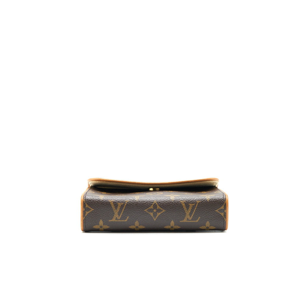 LOUIS VUITTON VINTAGE FLORENTINE MONOGRAM CANVAS BELT BAG