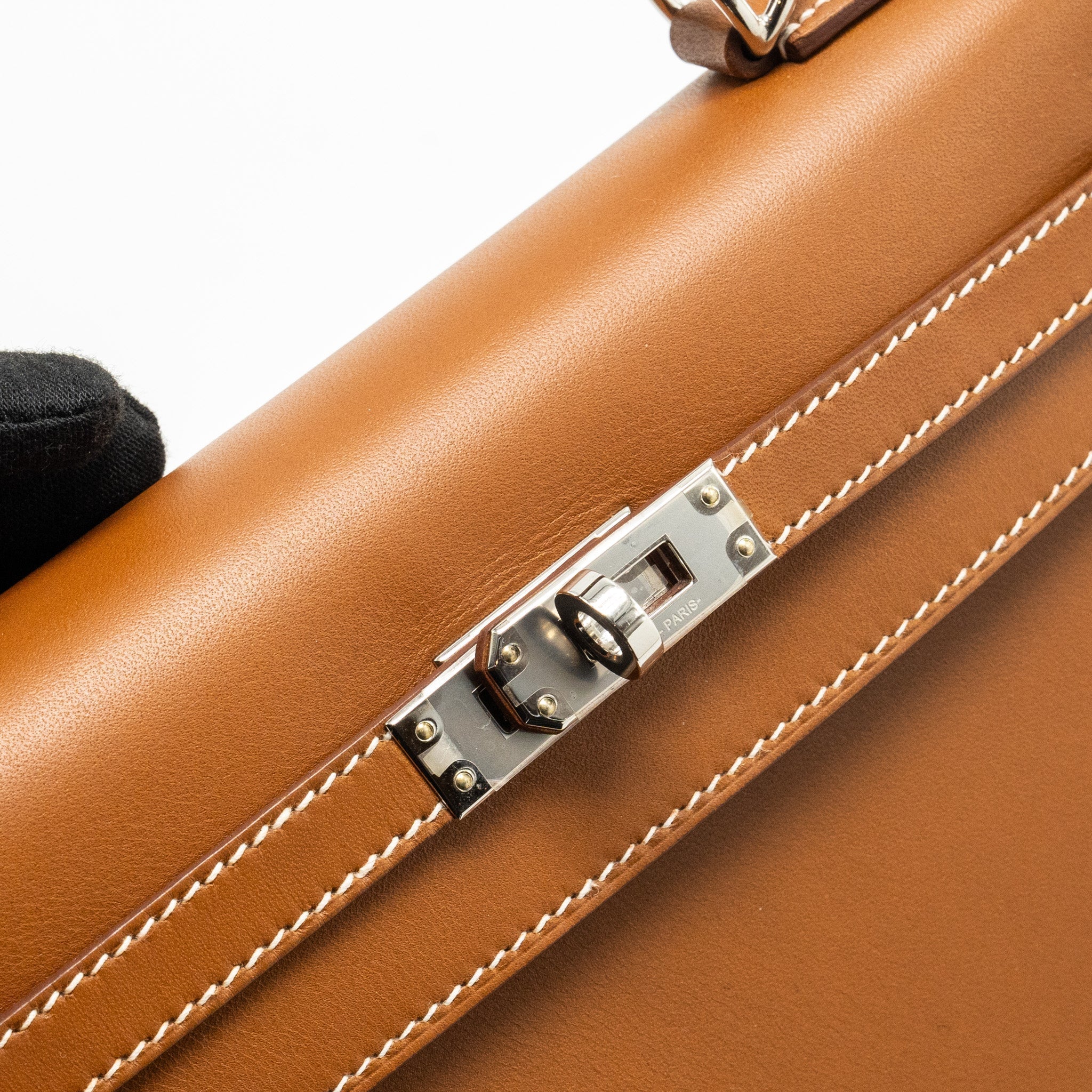 HERMES KELLY 25 BARENIA FAUVE SHW