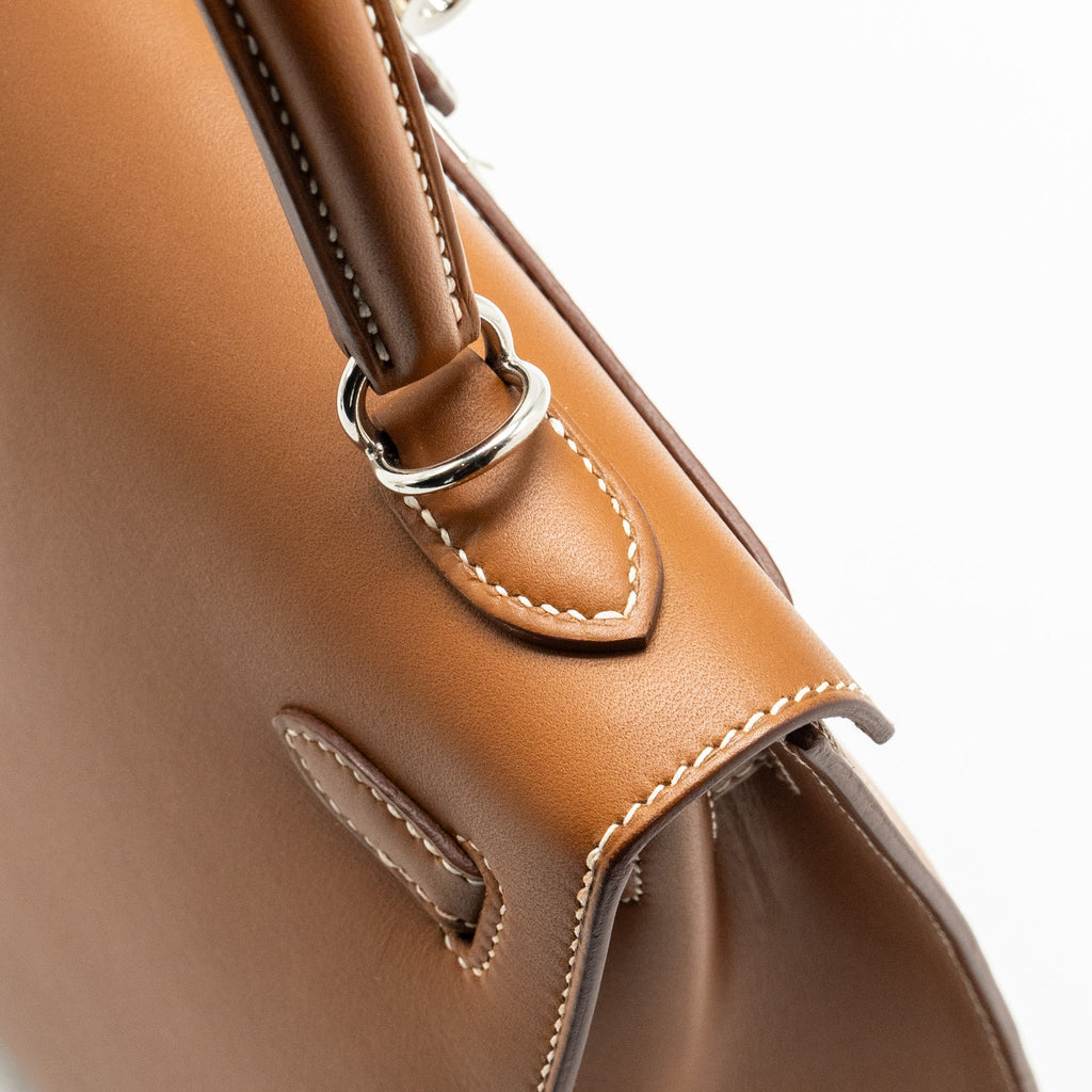 HERMES KELLY 25 BARENIA FAUVE SHW