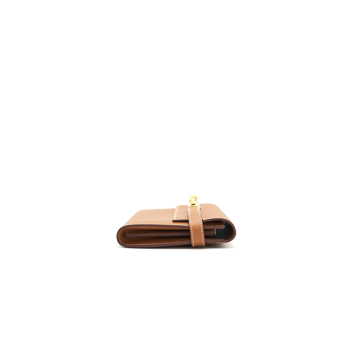 Hermes Kelly Long Wallet Gold GHW