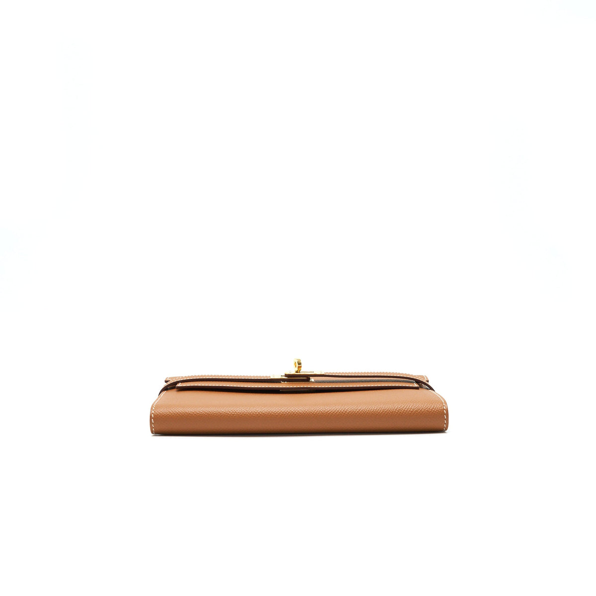 Hermes Kelly Long Wallet Gold GHW