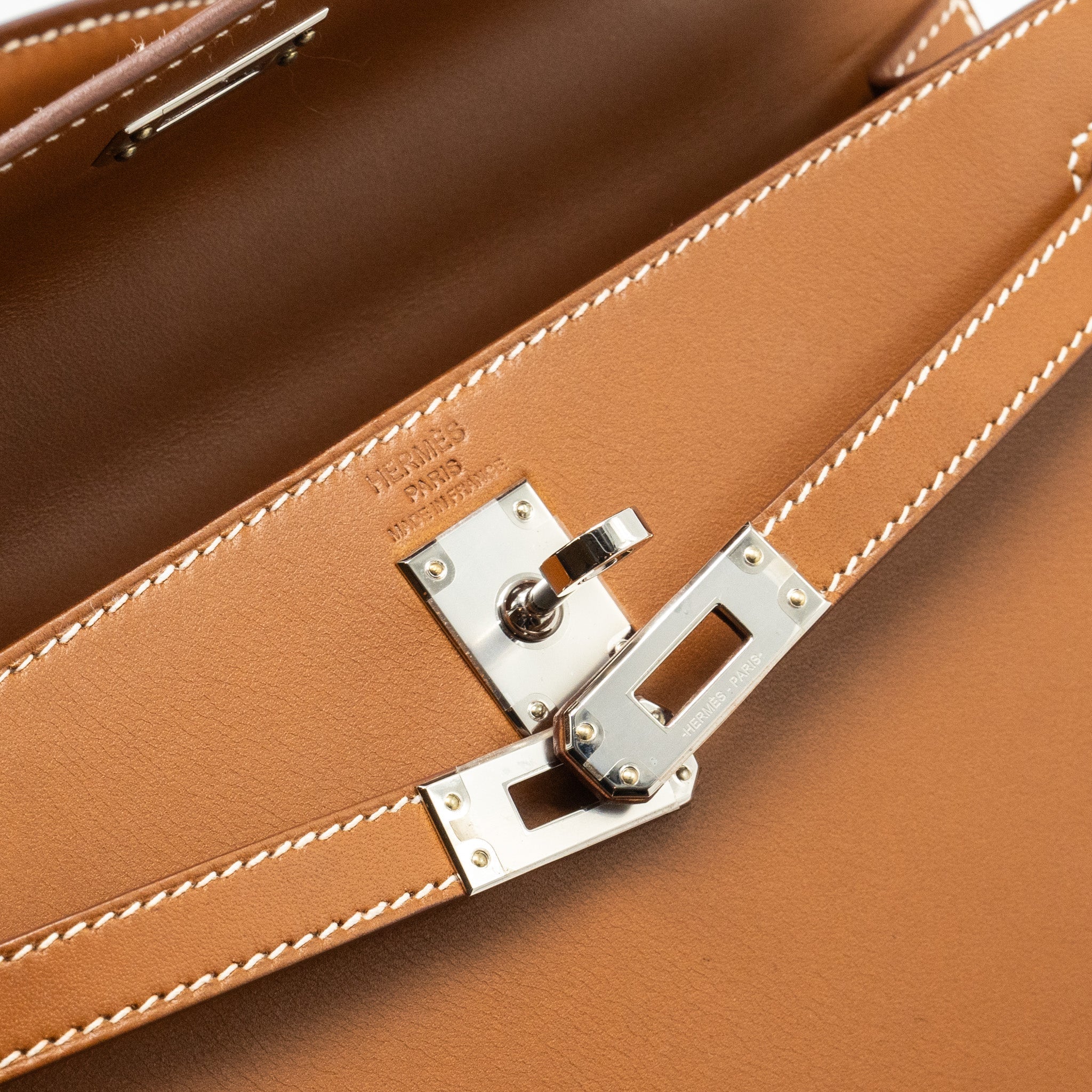 HERMES KELLY 25 BARENIA FAUVE SHW