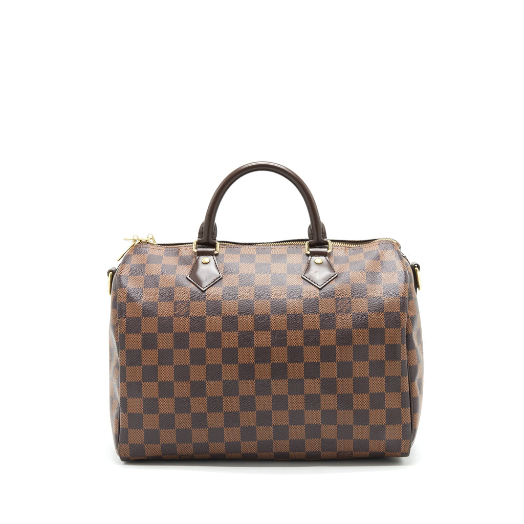 LOUIS VUITTON SPEEDY BANDOULIERE 30 DAMIER EBENE