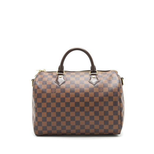 LOUIS VUITTON SPEEDY BANDOULIERE 30 DAMIER EBENE