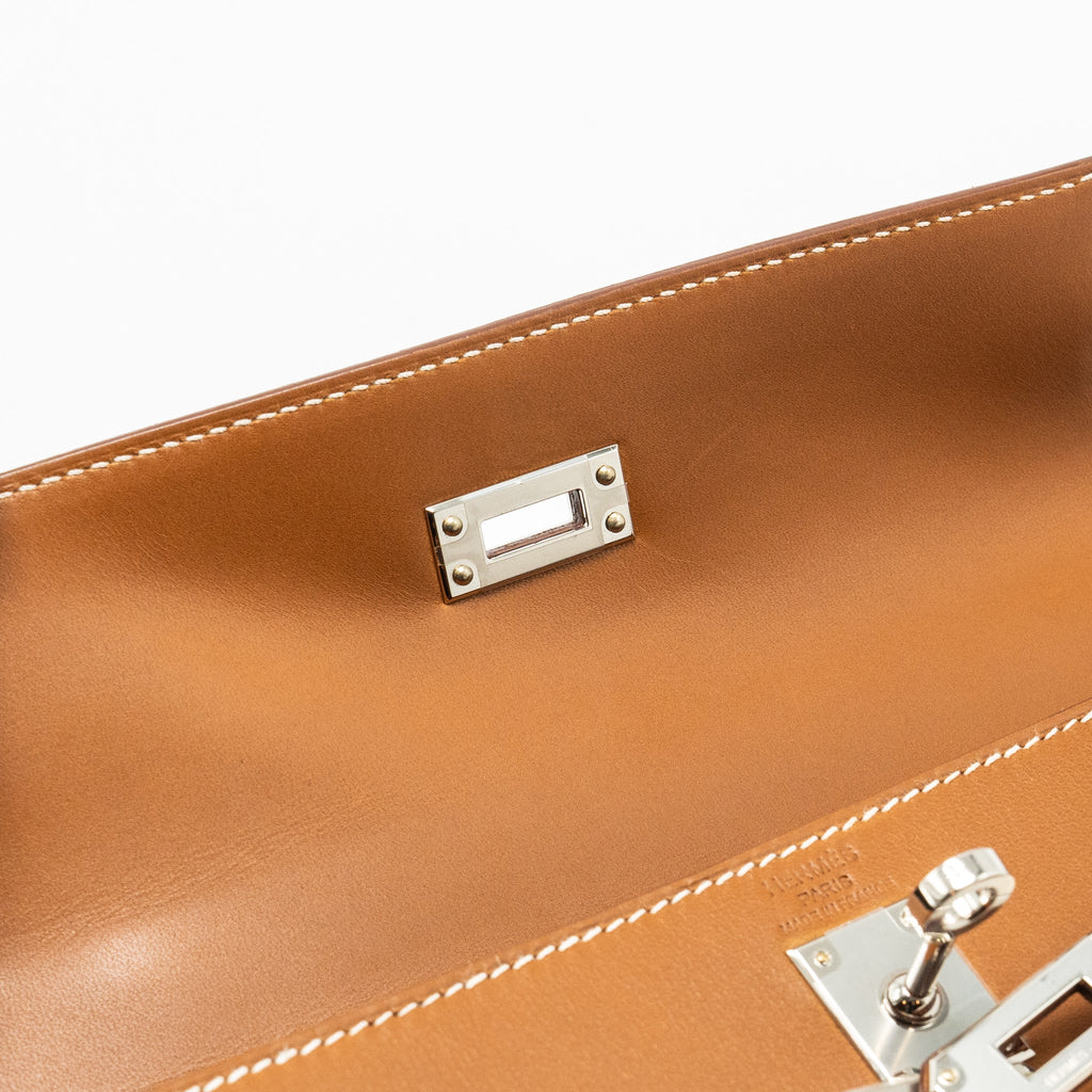 HERMES KELLY 25 BARENIA FAUVE SHW