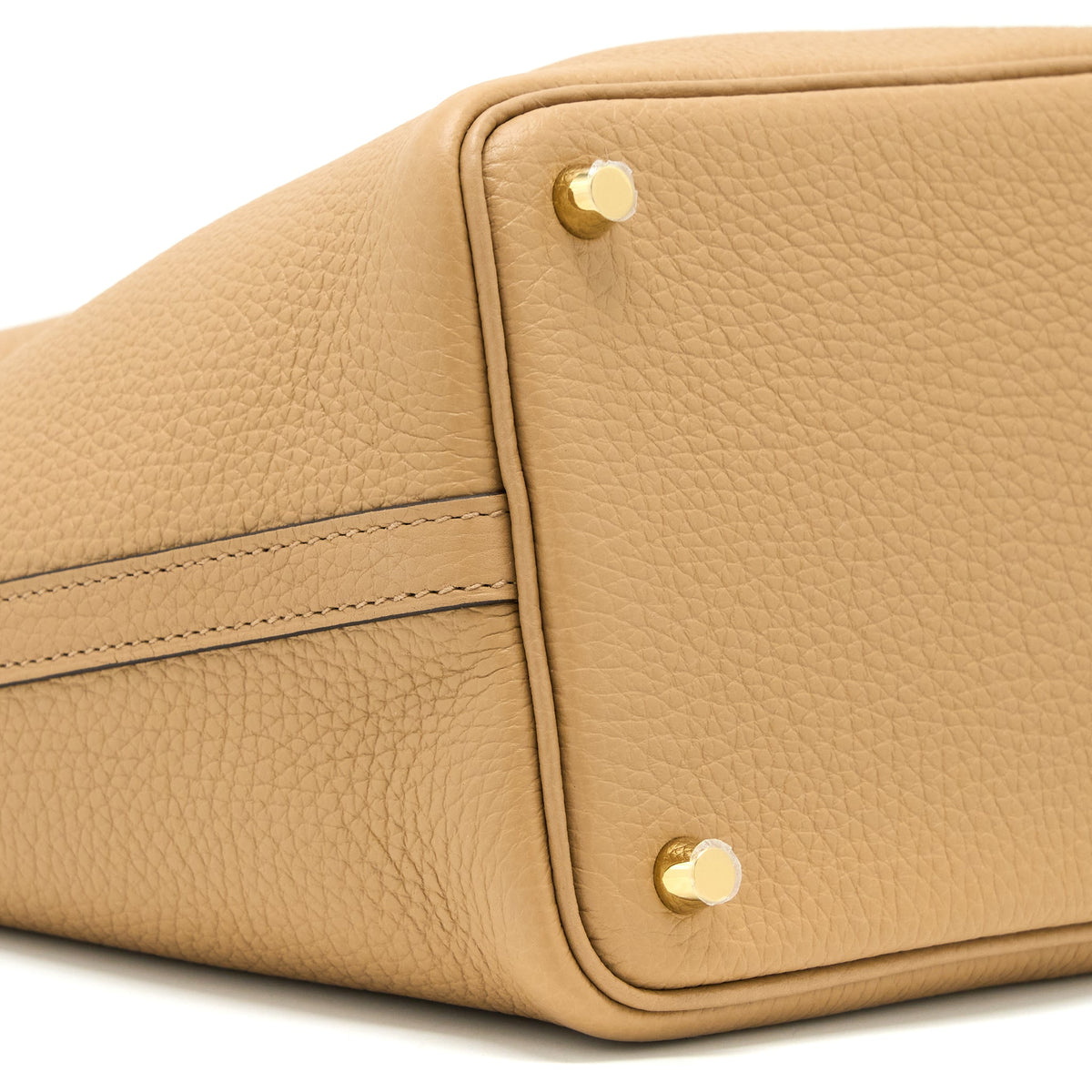 Hermes Picotin 18 Lock Bag Clemence 0M Chai GHW
