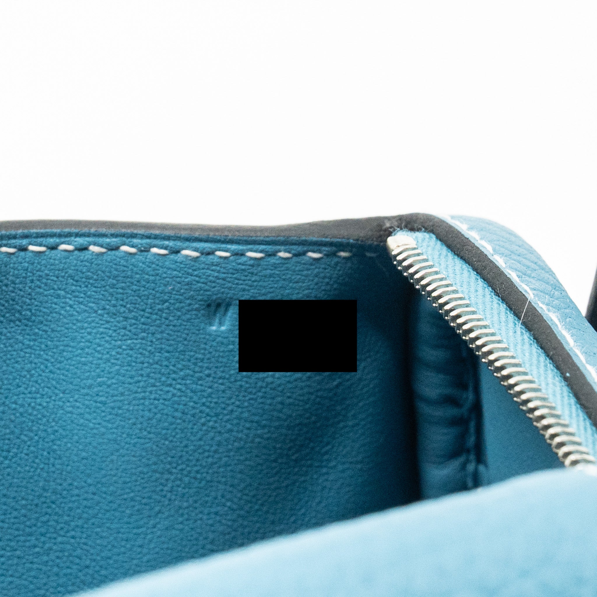 HERMES MINI LINDY CLEMENCE NEW BLUE JEAN SHW