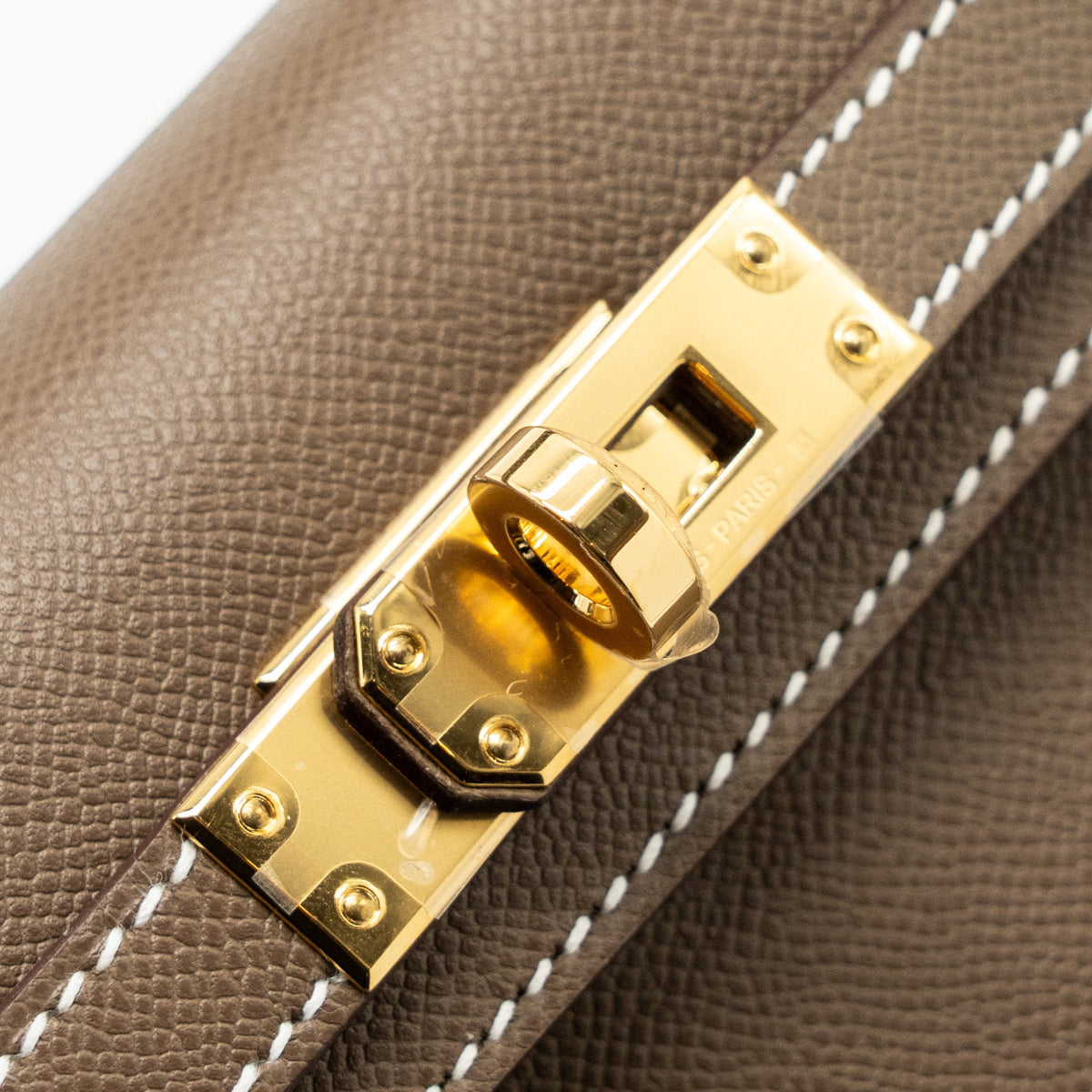 Hermes mini kelly II madame etoupe GHW