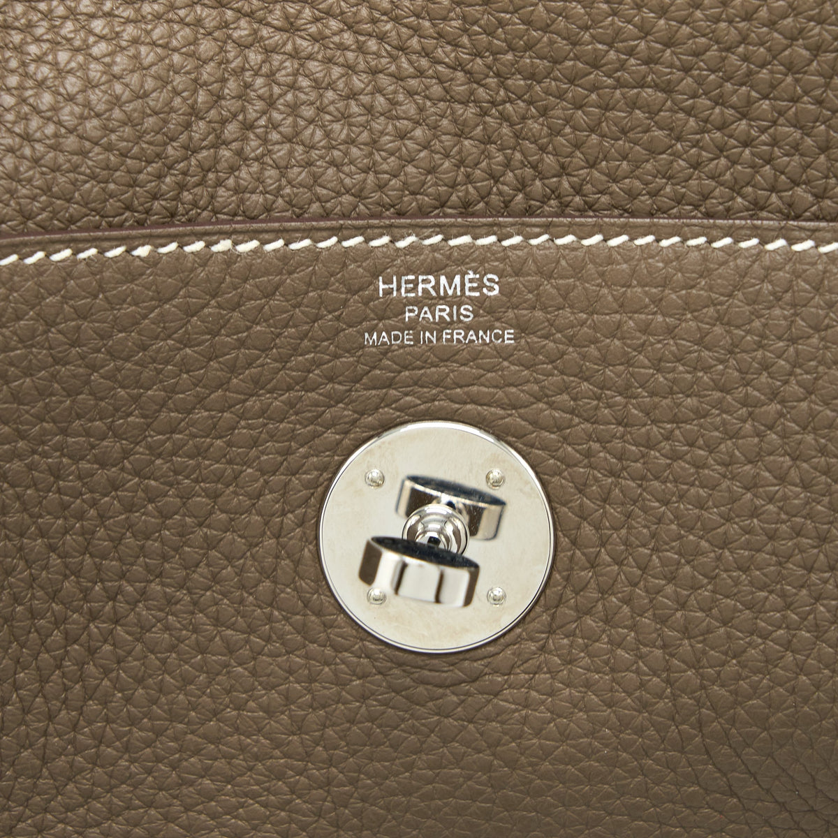 Hermes Lindy 26 Clemence Etoupe SHW