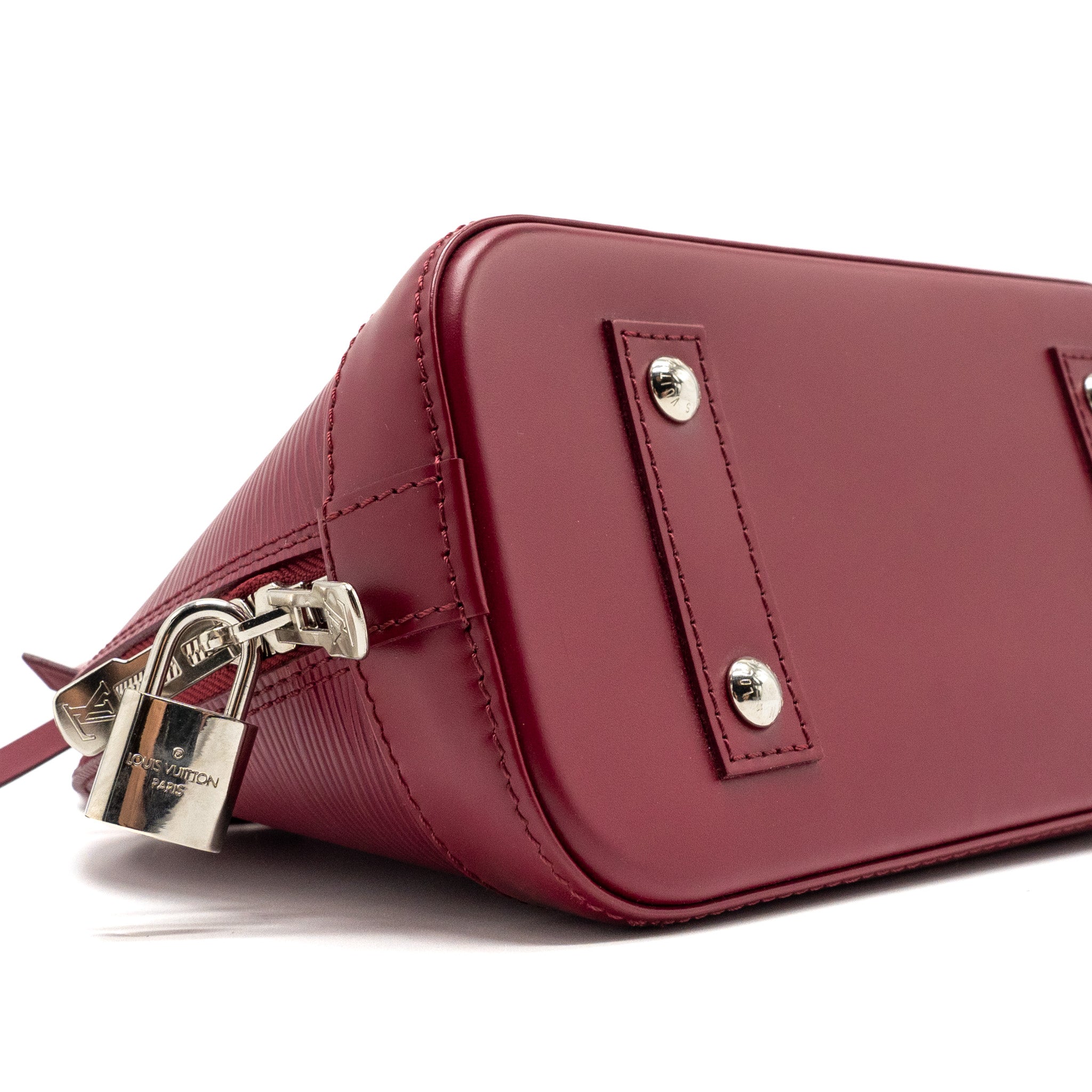 LOUIS VUITTON ALMA BB EPI LEATHER PINK SHW