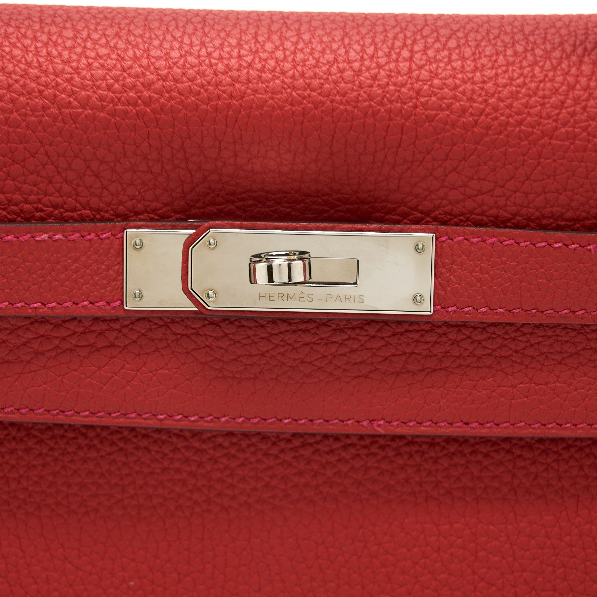 HERMES KELLY 32 TOGO D5 GERANIUM SHW
