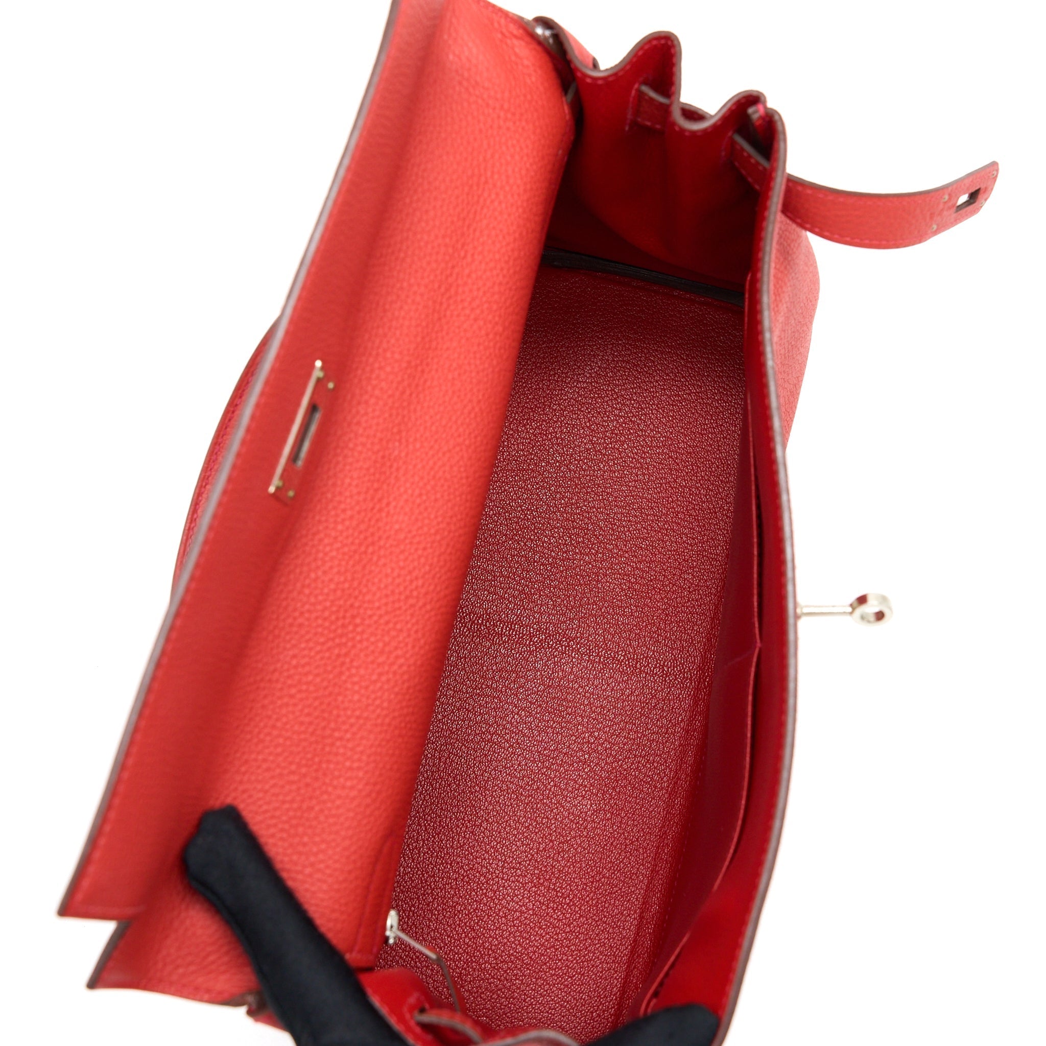HERMES KELLY 32 TOGO D5 GERANIUM SHW