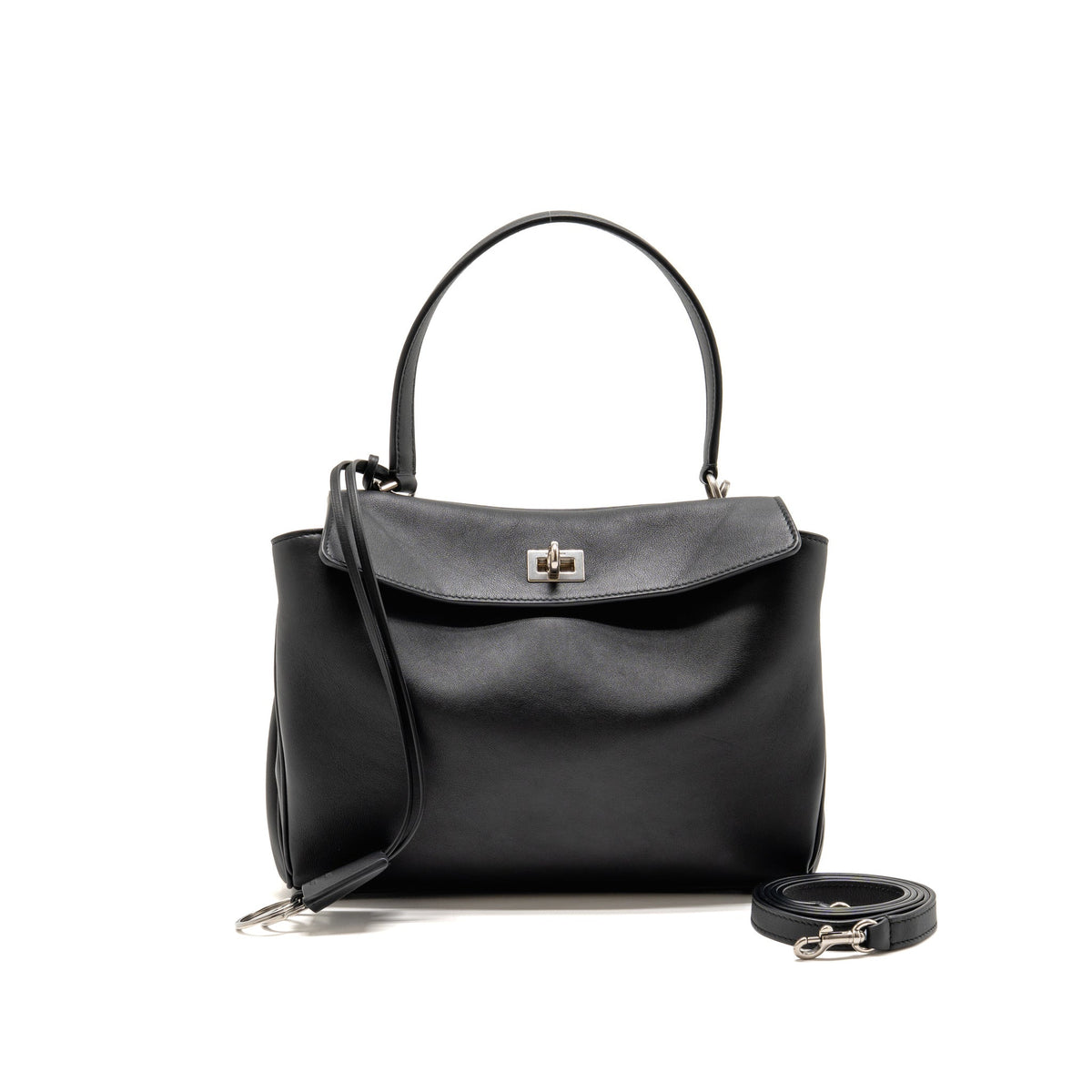 Balenciaga Small Rodeo bag calfskin black SHW
