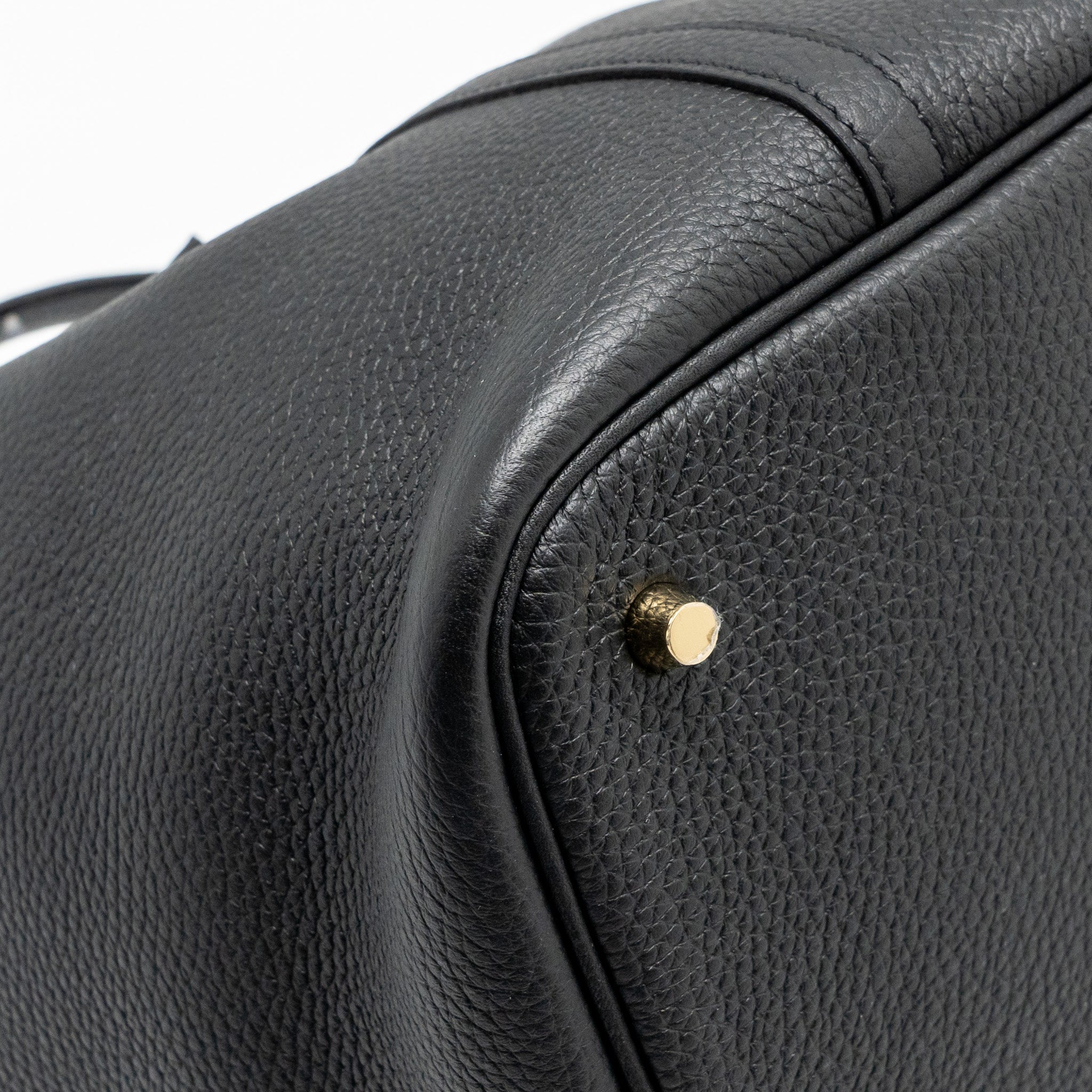 HERMES PICOTIN 22 CLEMENCE BLACK GHW