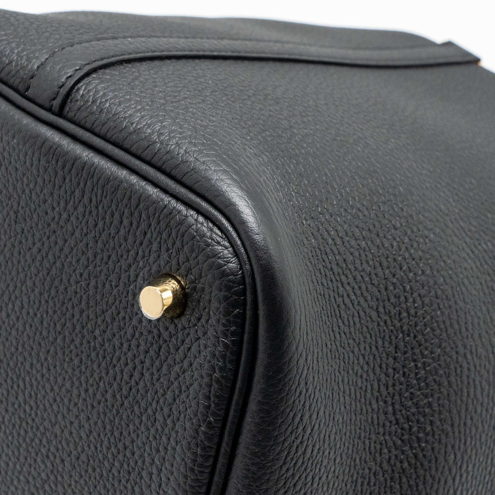 HERMES PICOTIN 22 CLEMENCE BLACK GHW