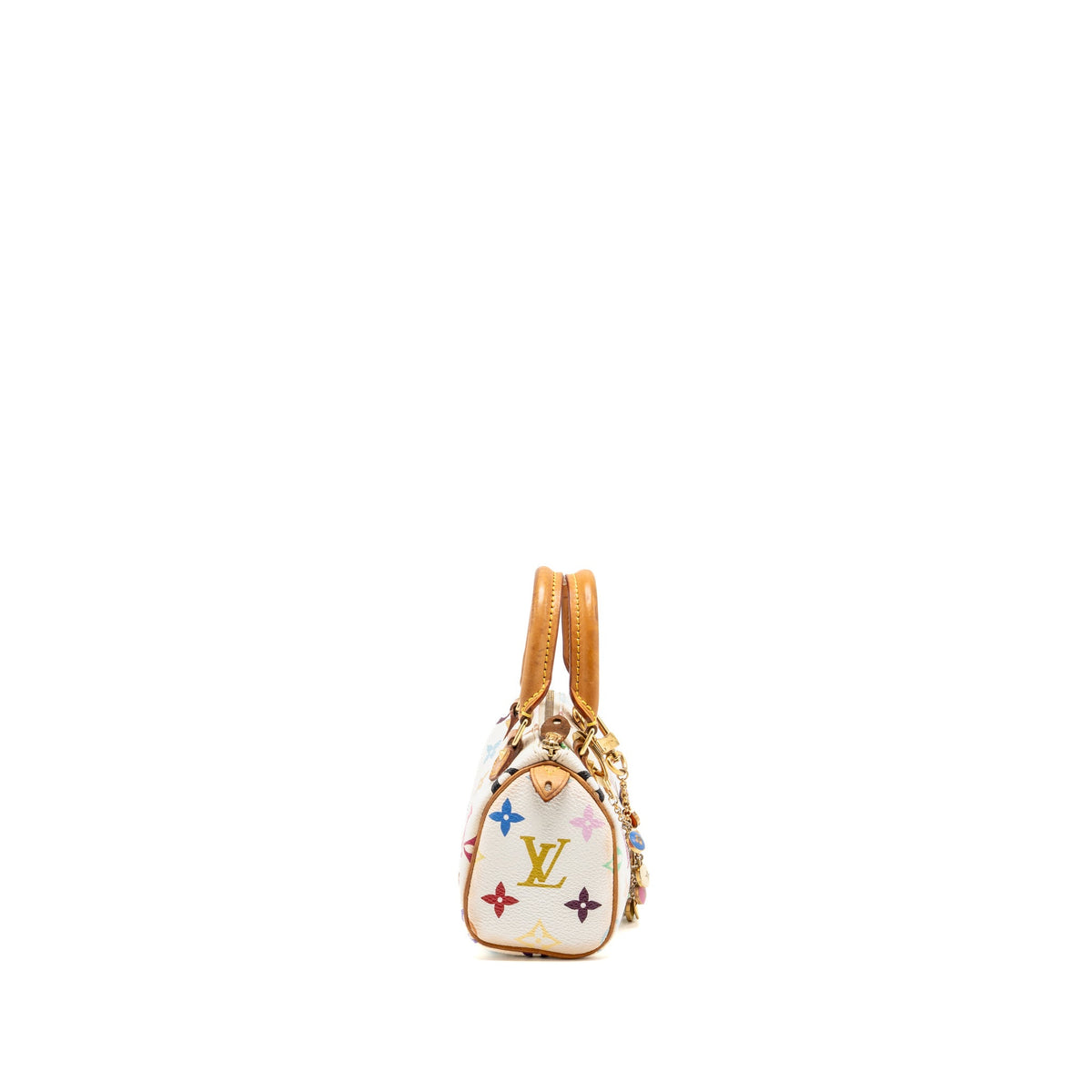 Louis Vuitton X Takashi Murakami Nano Speedy Monogram Canvas/Leather Multicolour GHW (Old Version)