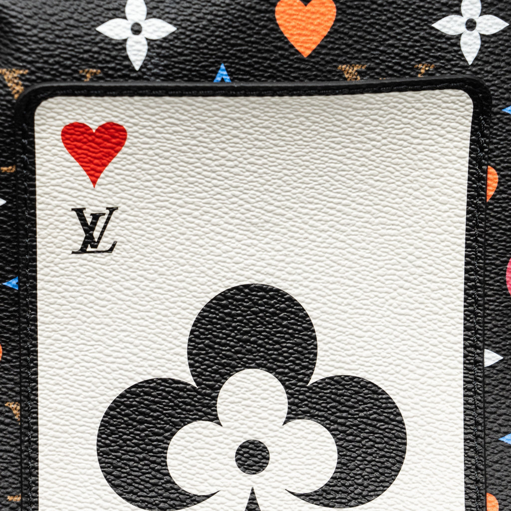 LOUIS VUITTON GAME ON NEVERFULL MM LIMITED EDITION MONOGRAM MULTICOLOURED CANVAS GHW