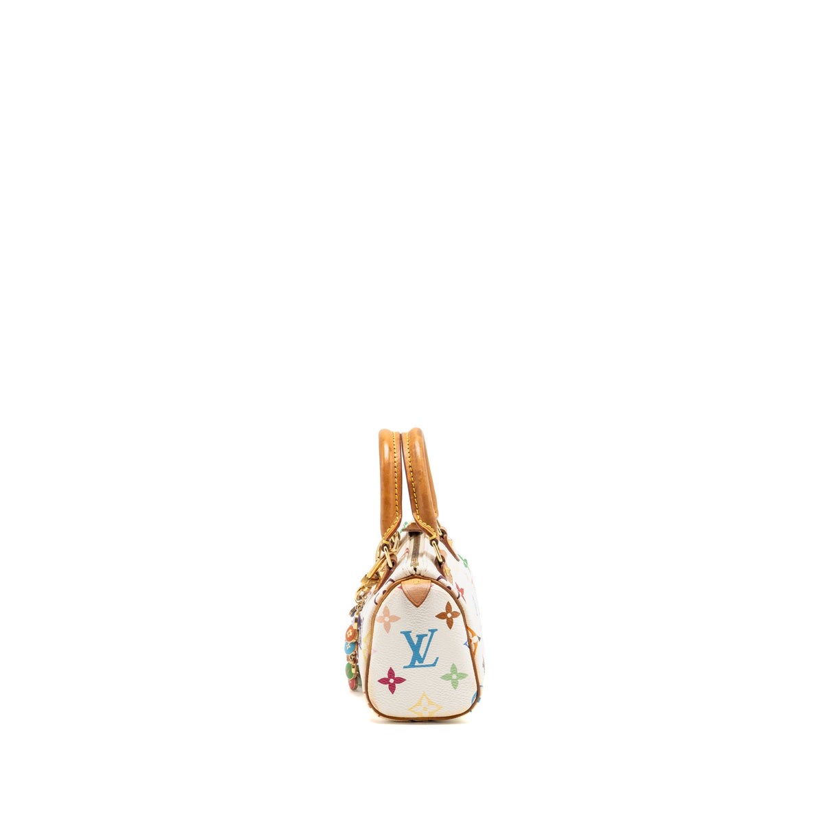 Louis Vuitton X Takashi Murakami Nano Speedy Monogram Canvas/Leather Multicolour GHW (Old Version)
