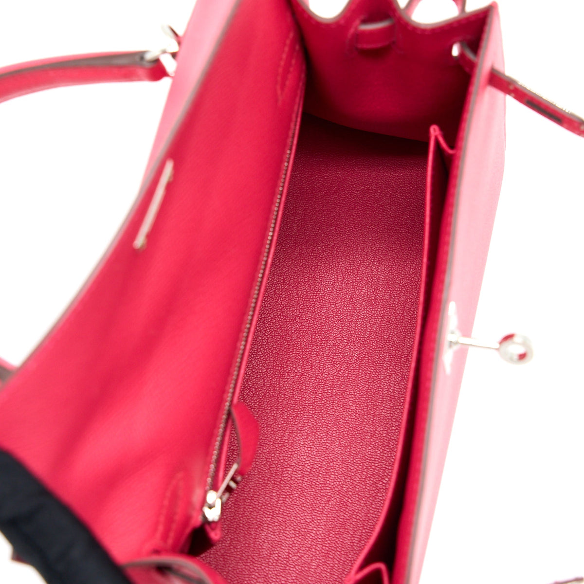Hermes Kelly 25 Epsom I6 Rose Extreme SHW
