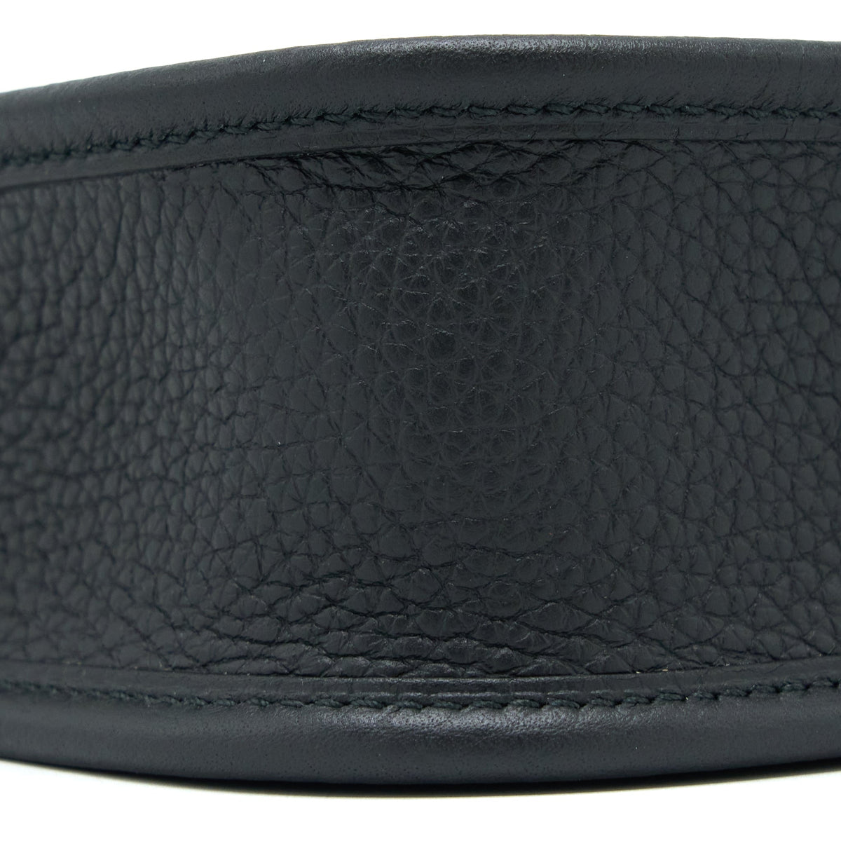 Hermes Mini Evelyn Clemence Black SHW