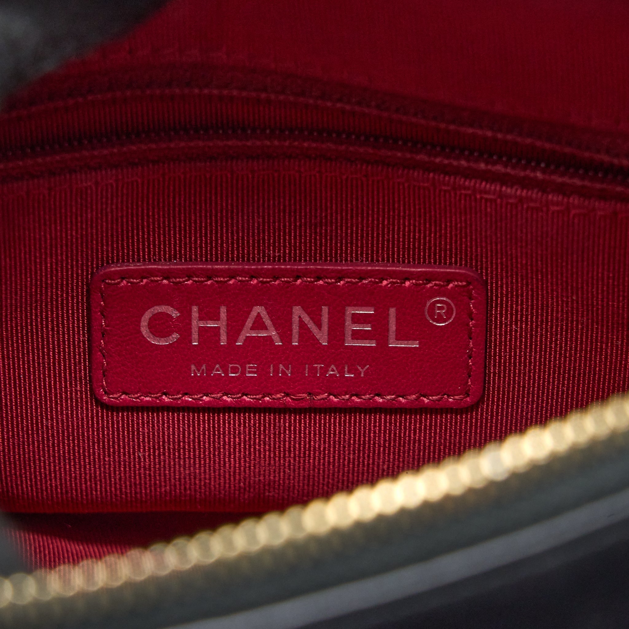 CHANEL SMALL GABRIELLE HOBO BAG AGED CALFSKIN BLACK MULTICOLOUR HARDWARE