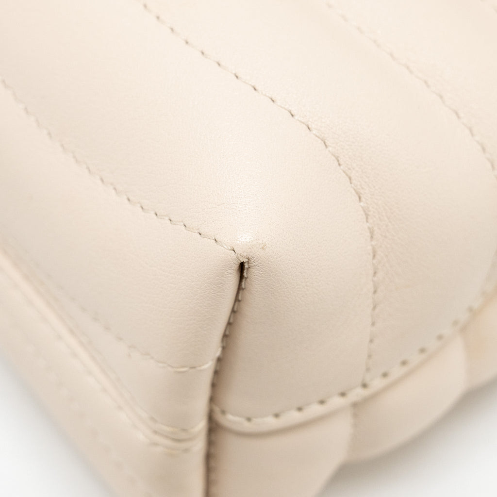 LOUIS VUITTON HOLD ME NEW WAVE BAG CALFSKIN IVORY GHW