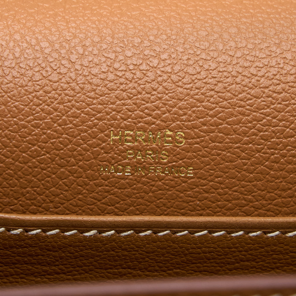 Hermes Mini Roulis Evercolor Gold LGHW