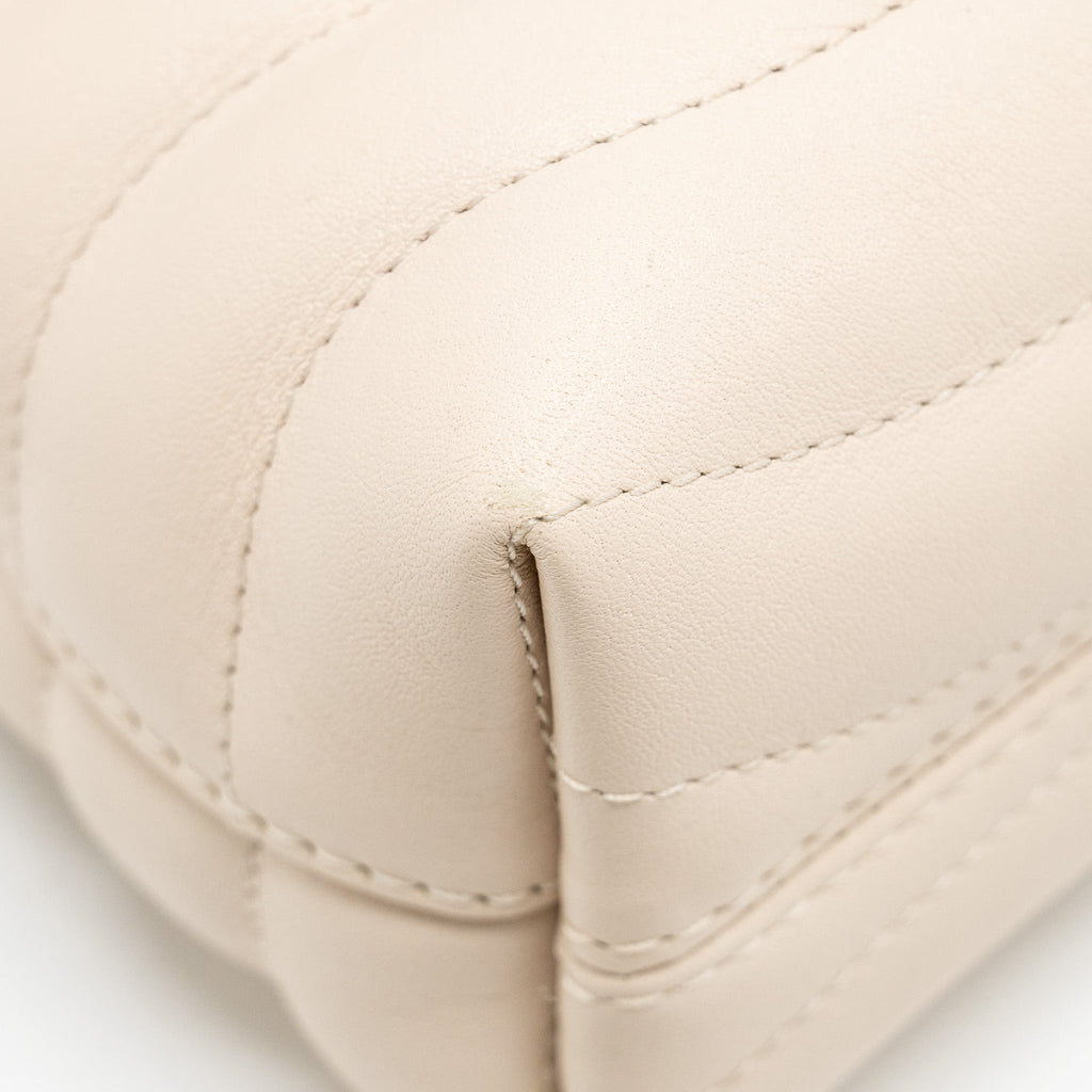 LOUIS VUITTON HOLD ME NEW WAVE BAG CALFSKIN IVORY GHW