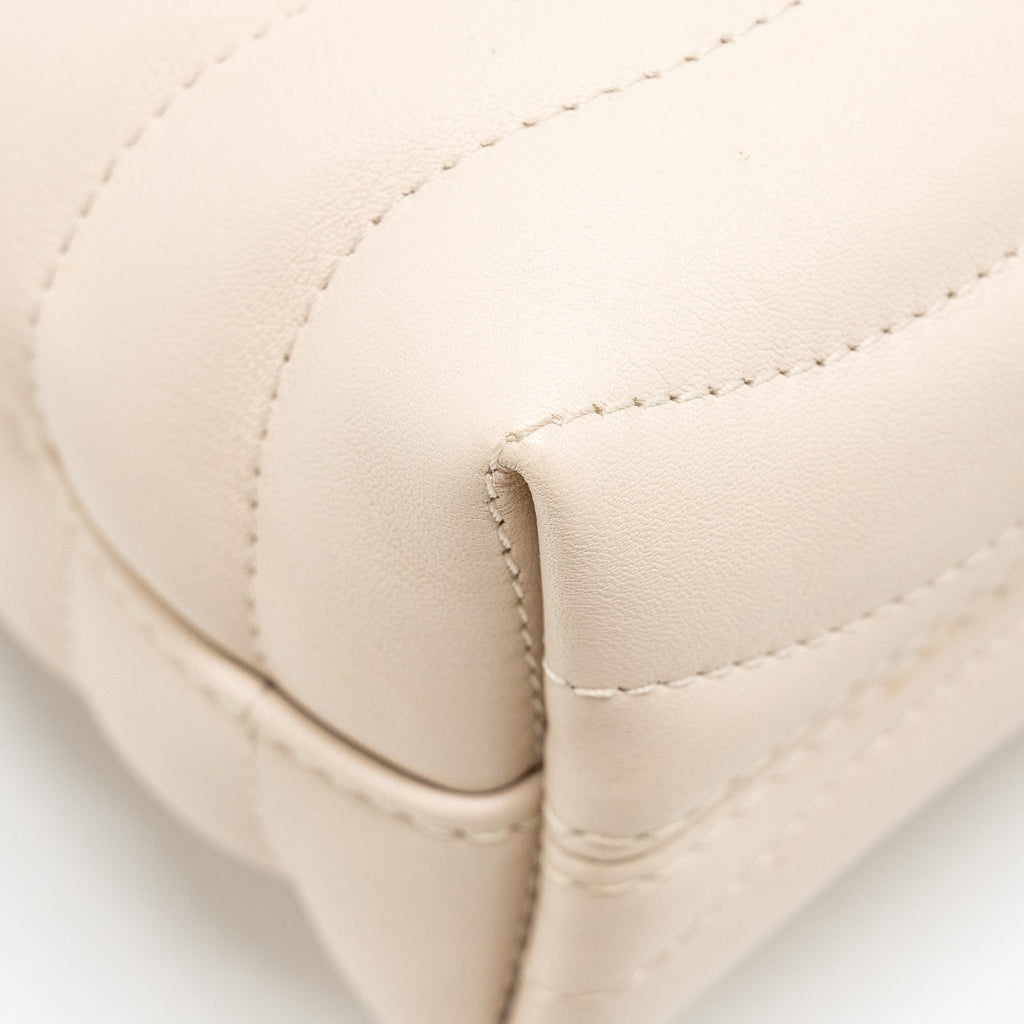 LOUIS VUITTON HOLD ME NEW WAVE BAG CALFSKIN IVORY GHW