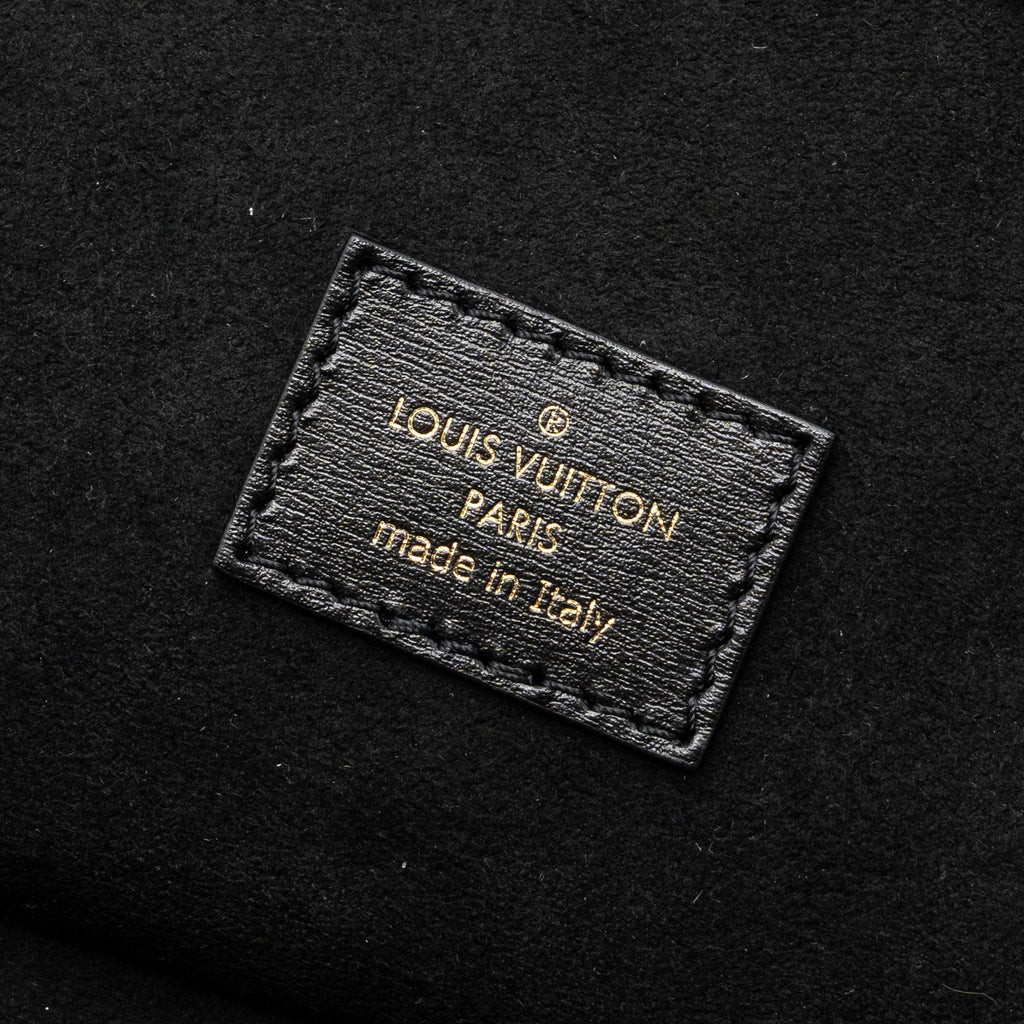 LOUIS VUITTON VANITY PM MONOGRAM LAMBSKIN  BLACK GHW