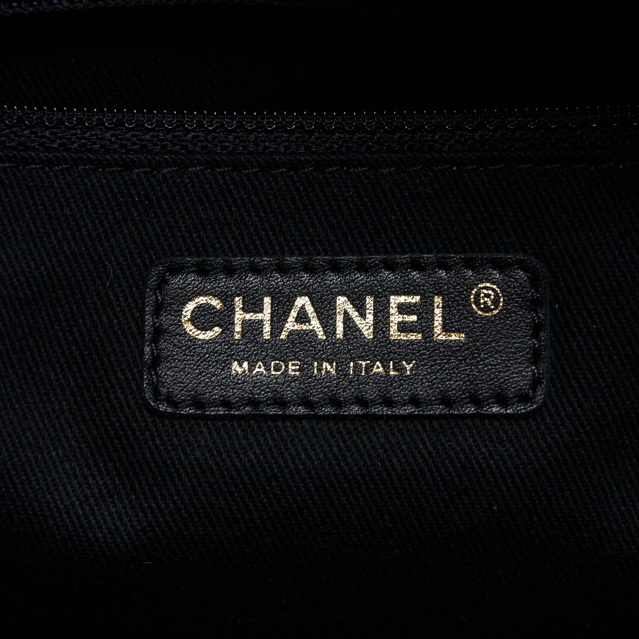 CHANEL MATELASSE CHAIN TOTE BAG CAVIAR BLACK GHW